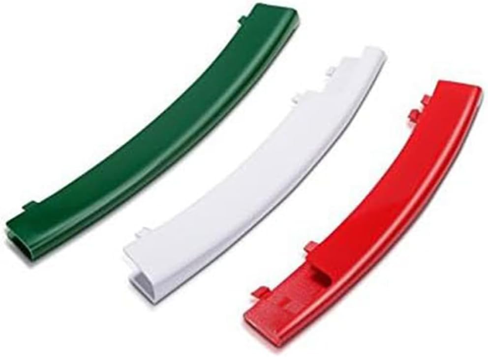 Grille Insert Compatible with Maserati Quattroporte 2013-2021 Front Grill Decorative Garnish Trim Insert Cover Multi Color ABS Plastic