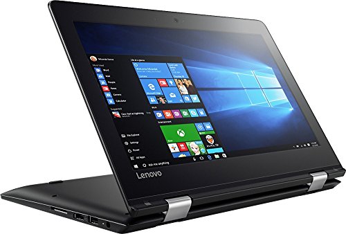 Lenovo - Flex 4 1130 2-In-1 80U30001Us 11.6" Touch-Screen Laptop - Intel Celeron - 2Gb Memory - 64Gb Emmc Flash Memory - Black #TOP2