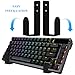OHPHCALL 4sets Wall Keyboard Holder Storage Shelf for All Keyboards Versatile Wall-Mounted Support Space-Saving Design