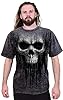 Spiral - Acid Skull - Acid Wash T-Shirt - S Black #3