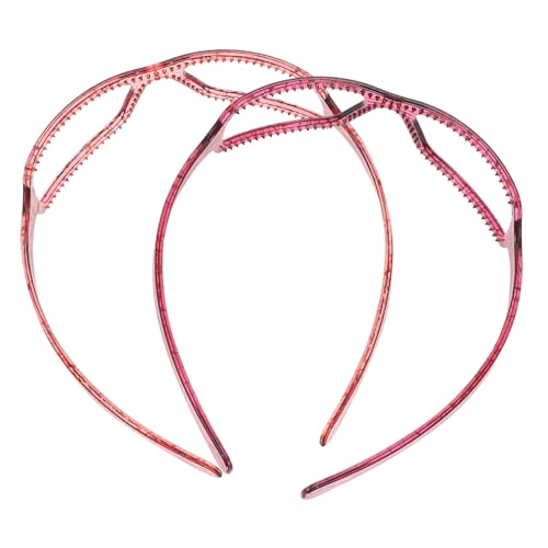 Gogogmee 2pièces Bandeaux Pour Femmes Serre-têtes Lot De Bandeaux De Maquillage Accessoires Pour Cheveux Pour Sport Quotidien