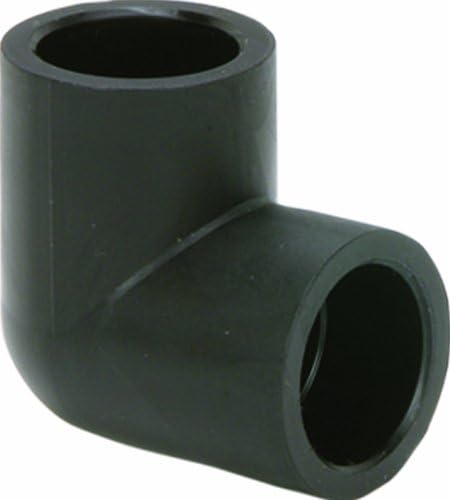 Viega 39069 ProRadiant GeoFusion HDPE Socket Fusion 90-Degree Elbow with 2-Inch by 2-Inch IPS x IPS, 25-Pack