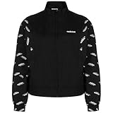 Tejido Técnico 100% Nailon adidas W FAV TT WV Sudadera, Mujer, Negro/Blanco, XS