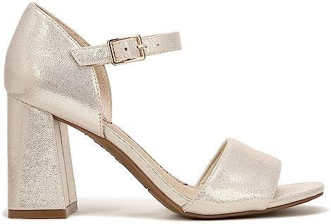 LifeStride Womens Bombshell Dress Sandal Gold Metallic 7.5 M | Image 1