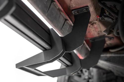Estribos laterales de aluminio Rough Country SRL2 para Toyota Tundra miniatura 3