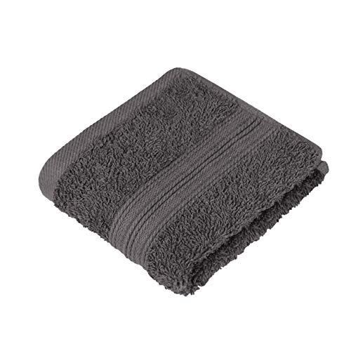 NatureMark 12 Asciugamani, 100% Cotone, Grigio