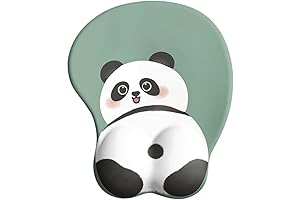 Panda Mouse Pad: Ergonomic Wrist Rest for Pain Relief