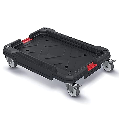 Transportroller für Kisten Kistenroller Transporthilfe Belastbarkeit bis 120 kg Kunststoff 585 x 440 x 145 mm Cover