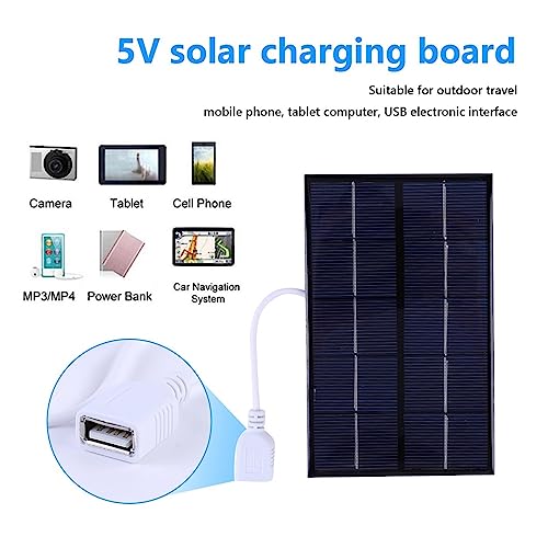 Panneau solaire 1W 3V de petite taille sans USB pour kit de charge