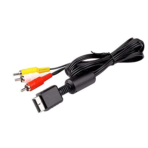 Rgeek Ps2 Ps3 Av Cable, Av To Rca Composite Cable Cord For Sony Playstation 2 Ps2 Ps3(6Ft) #TOP1