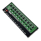 10-Wege-Sound-Mixer für Aufnahmestudios, Live-Auftritte und Sendungen