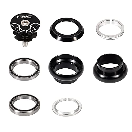 Cnc Bike Headset，34Mm 1-1/8" Bicycle Headset For Mountain Bike/Mtb Road Bike. #TOP3