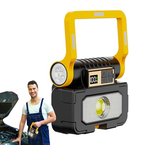 Lampe de travail rechargeable pour le camping et vos chantiers nocturnes