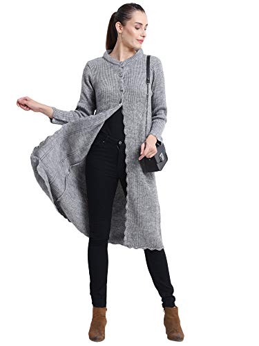 Image of Matelco Women's Wool Round Neck Cardigan