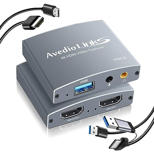 Amazon.co.jp: avedio links 4K@60Hz HDMI キャプチャーボード