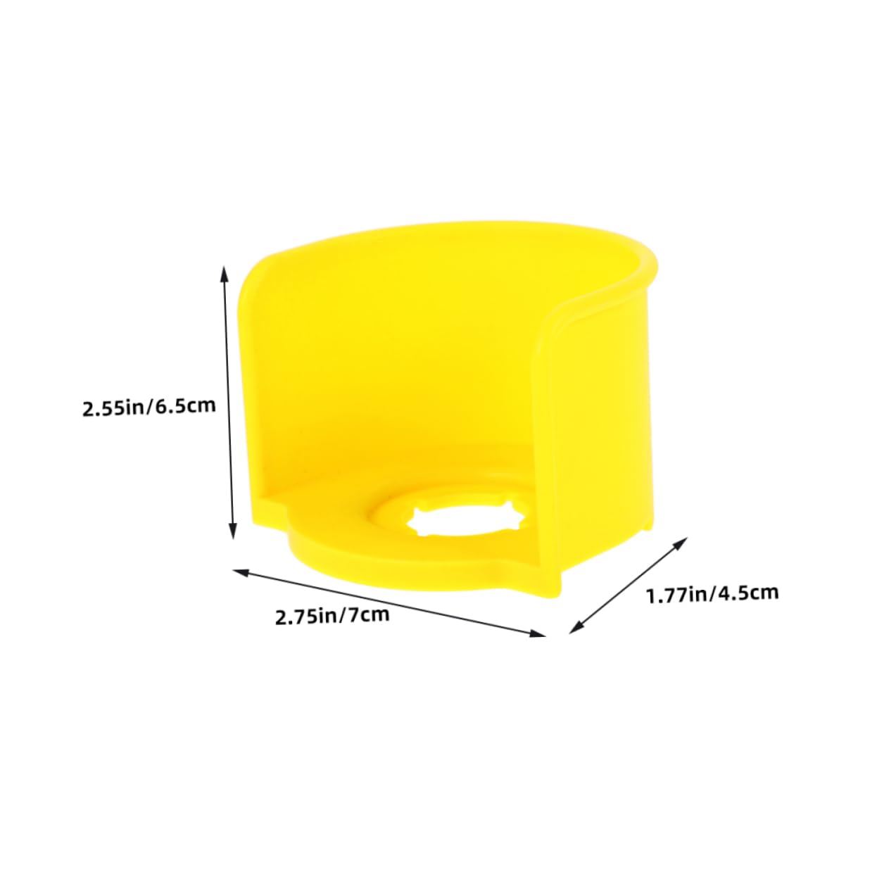 SHOWERORO Robust Plastic Emergency Stop Switch Cover Portable Car Button Cover for Safety Protection