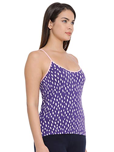 Image of Clovia Women's Cotton Floral Print Camisole
