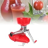 Kuuleyn Lebensmittelsieb, Tomatensaucenbereiter, Tomatenpresse, manuelles Sieb, Aluminiumlegierung,...