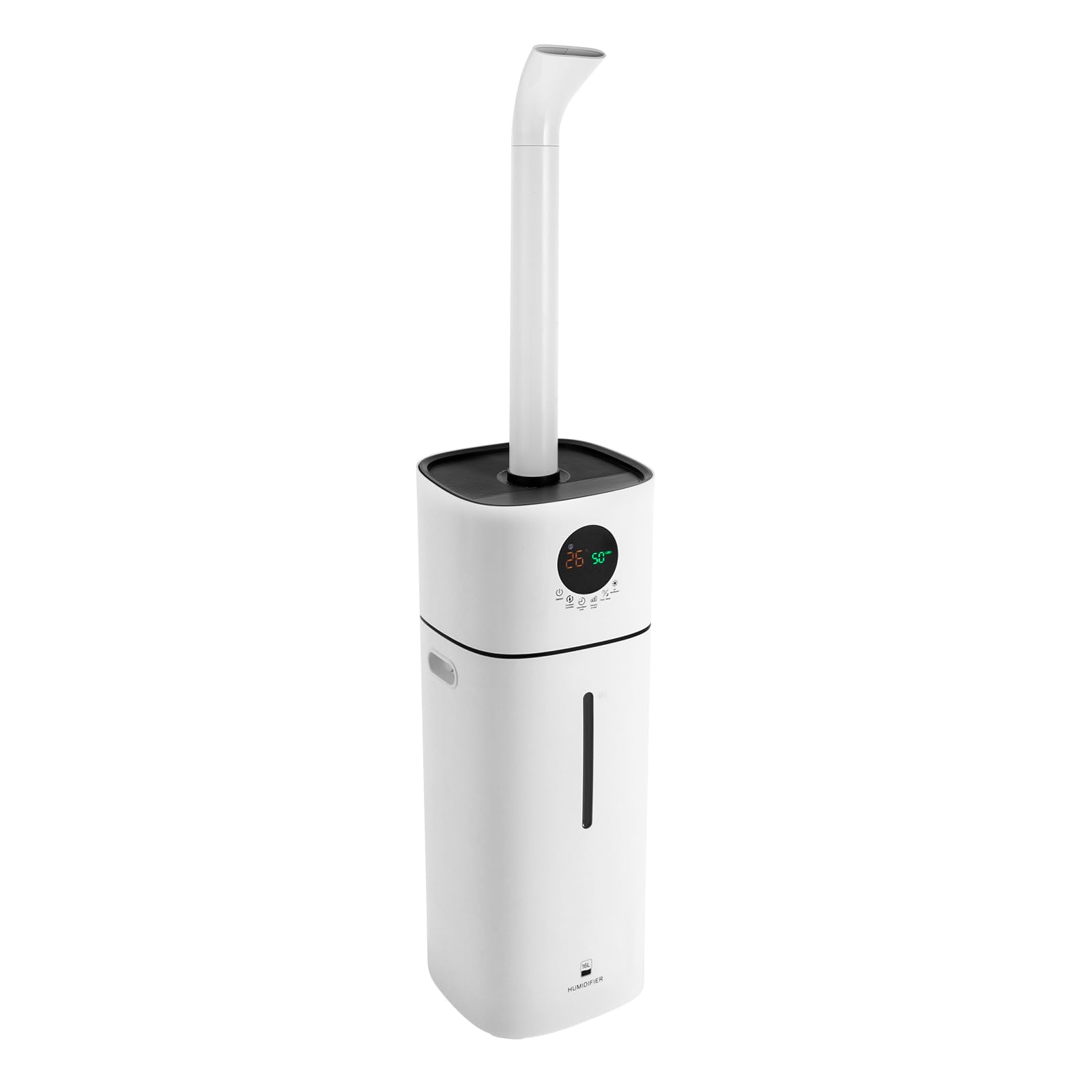 Nawilżacz powietrza 16 l, z pilotem zdalnego sterowania, nawilżacz powietrza do sypialni, ultradźwiękowy 600 ml/h, 3 poziomy mgły, 40-90% RH, dyfuzor zapachowy, nawilżacz powietrza, nawilżacz