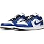 white/royal blue