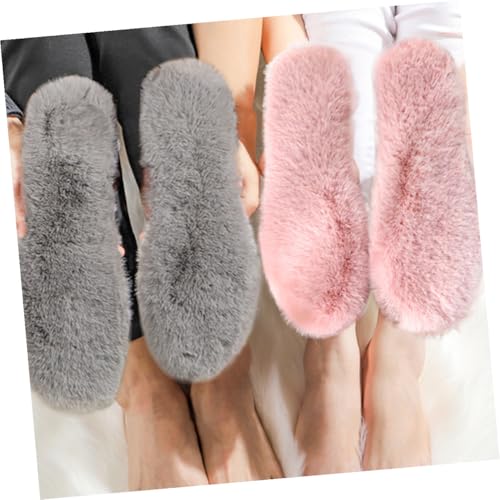 MAGICLULU 4 pares de plantillas térmicas grises para invierno miniatura 4