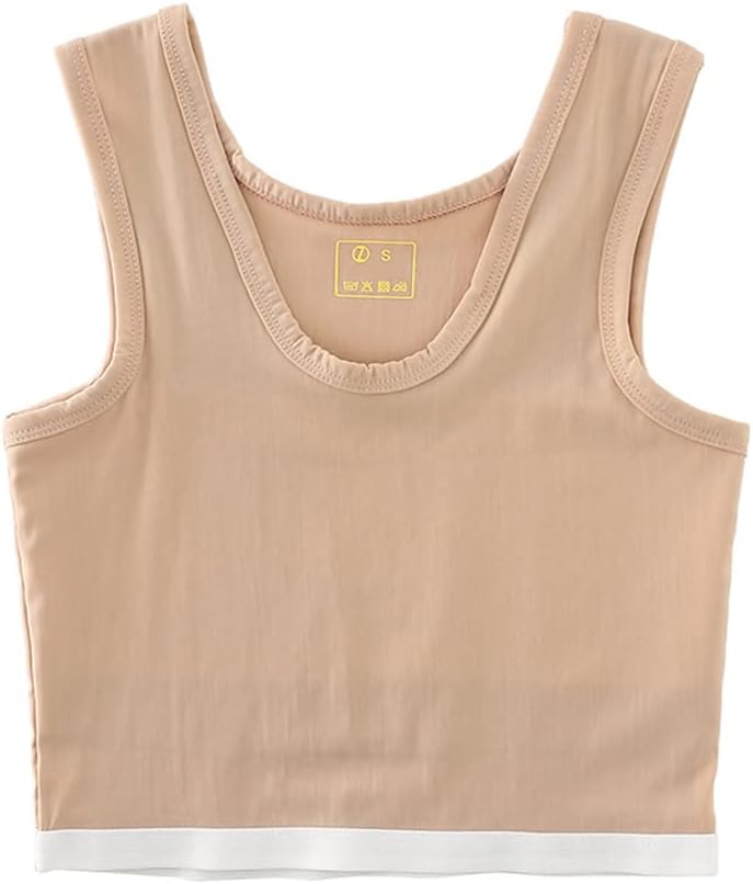 BaronHong Tomboy Chest Binder Sturdy Stretchy Pullover Mesh Masculine Tank Top