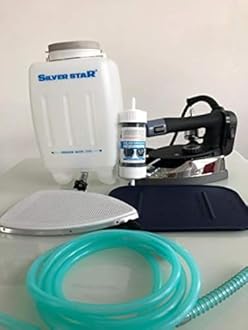 Silver Star Gravity Feed Tailor's Steam Iron