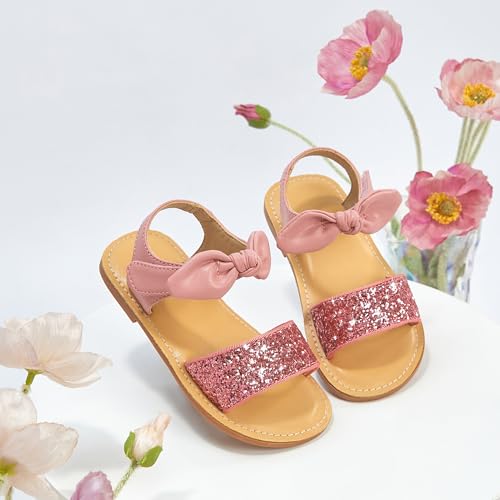 Image of Kiderence Toddler Girls Sandals Little Girls Kids Shoes Girls Sandals Toddler