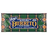 Amy's Vegan Burrito with Beans & Rice, Dairy Free Frozen Meals, 6.0 oz