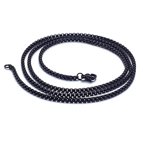 Cadena de eslabones para adolescentes accesorio urbano de acero para diario