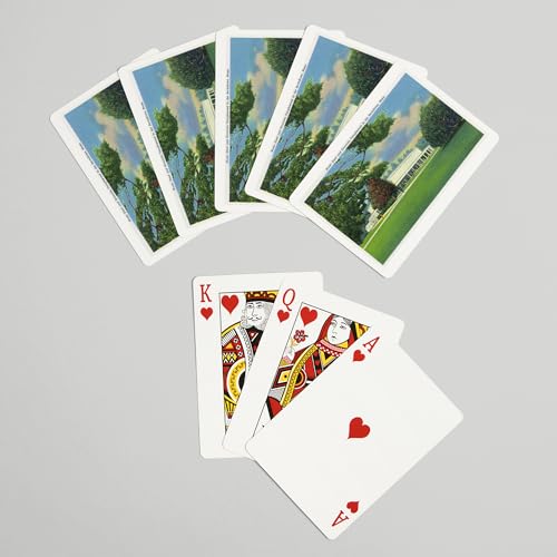 Lantern Press Lenox vista Tanglewood, 52 cartas poker miniatura 7