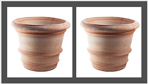 teramico Pot de Fleurs Siena Conca Classica Toscana XXL (2, 130 cm)
