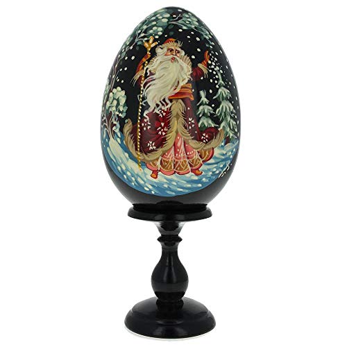 BestPysanky Did Moroz Wooden Easter Egg 6.25 Inches