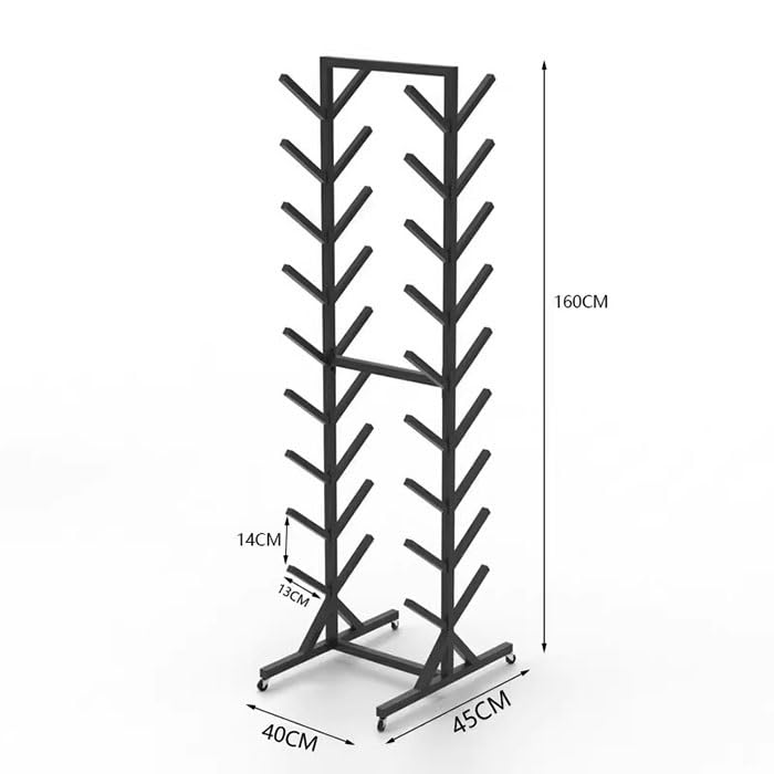 Generico Portadocumenti Verticale da Parete per progetti e Disegni Tecnici - Espositore per Rotoli di Vinile e Poster per Stampe artistiche, progetti e Documenti (45x45x160 cm) - Organizzatore salvas