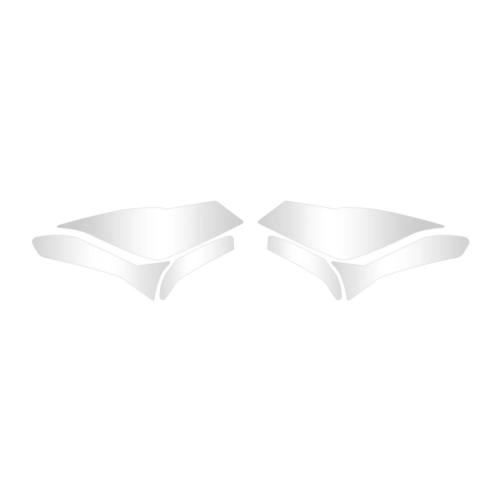 Decoration for Yamaha TMAX560 TMAX-560 TechMax 2025 Transparent Headlight Protective Film Tail Light Sticker Modified Decals(Headlight,Design K)