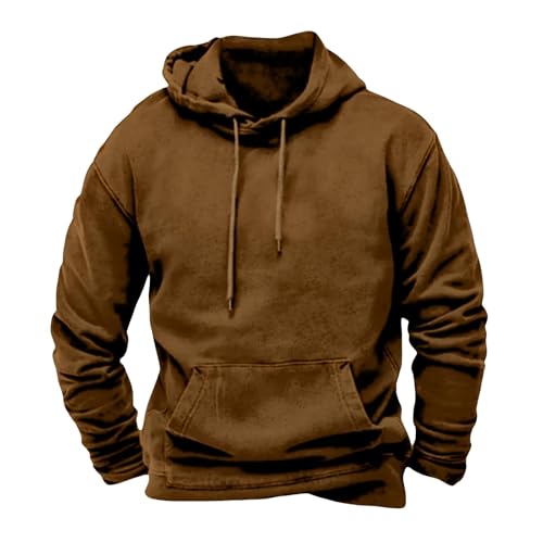 Sudadera de protección solar para hombre en color café talla M