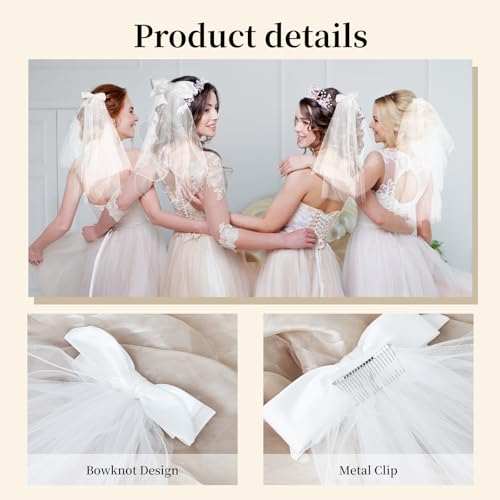 White Luxury Cathedral-Length Bridal Wedding Veil with Glitter for Bride to Be Bachelorette Party Decorations Bridal Shower3