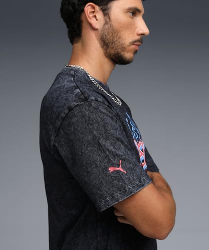 Image of Puma RCB 2026 Men's Printed Vintage Tee | IPL 2026