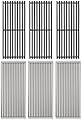 Cast Iron Grill Grates and Emitter Plates for Char-Broil Tru-Infrared 461210010, 463224611, 463241313, 463261709, 463262210, 466270610, 466270611, Original Part Number G526-0007-W1, G515-4700-W1