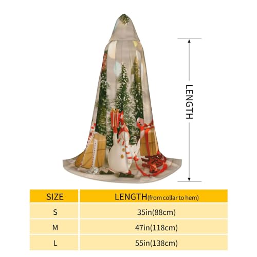 Cape de magicien avec finitions soignées pour cosplay de la Renaissance - 4
