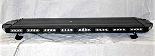 Black Hawk 49" 88 LED Light Bar Warning Beacon Roof Top Strobe Amber — view 2