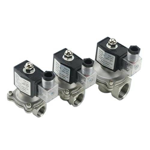 Électrovanne eau normalement fermée 12V électrovanne inox plomberie DN15 - 5