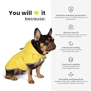 Nandog pet gear dog rain coat x small   cucciolini doodles