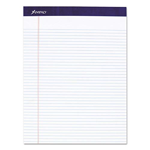 Bloc-notes unruled format lettre blanc 4/PK pour dessiner sans limites