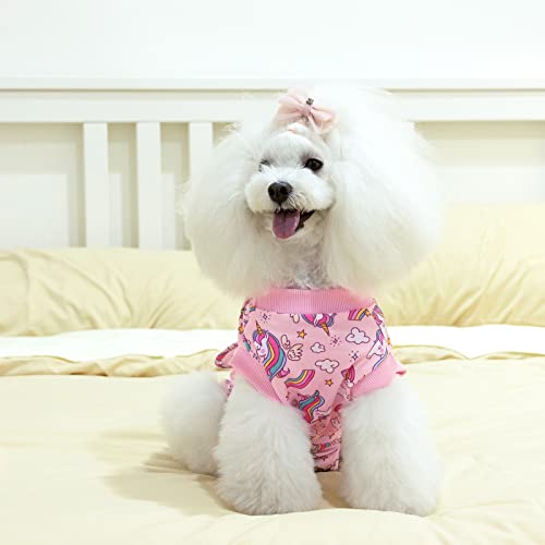 CuteBone Dog Surgery Recovery Suit Cat Surgical Onesie Female Body Suits Male Prevent Pet from Licking Wounds SSF02L by CuteBone - Used condition - Image 8