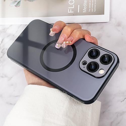 Coque iPhone 14 Pro magnétique antichoc pour éviter les rayures de l'objectif noir - 7