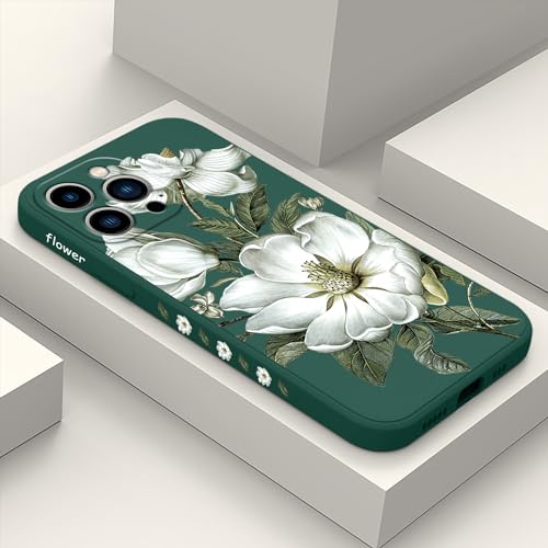 Coque iPhone 13 Pro Max anti-chute et fine motif floral
