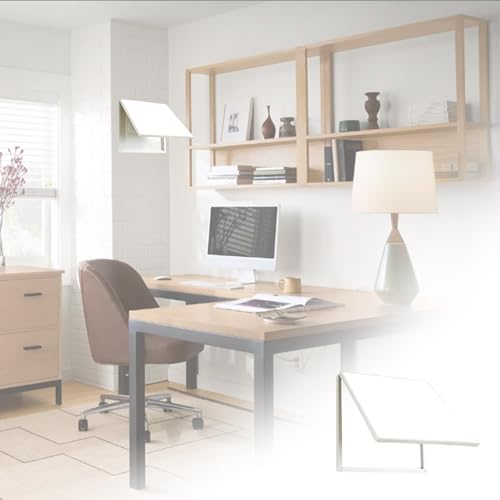 Cache-boîte à fusibles en bois pour bureau et ferme moderne