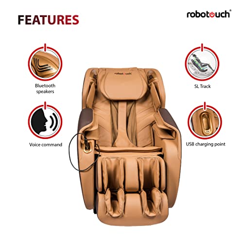 Image of Robotouch Desire Full Body Massage Chair (DESIRE 2C BROWN)