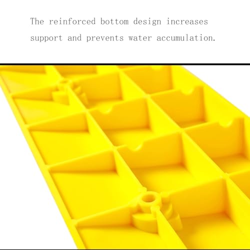 Almohadillas para rampa de plástico triangulares antideslizantes y duraderas, longitudes combinables, para varios umbrales de escalón miniatura 3